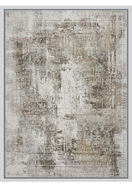 Vintage Desenli Halı, Pamuk Dokuma Pamuklu Taban Dekoratif Halı Kilim 19