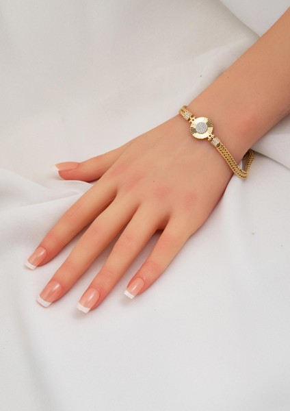 Dolunay Işıltısı 14 Ayar Altın Bileklik fiyatları