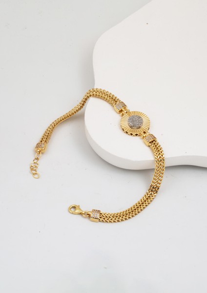 Dolunay Işıltısı 14 Ayar Altın Bileklik fırsatları