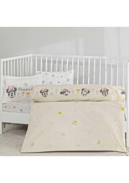 Lisanslı Disney Minnie Mouse Dream Baby Pamuk Bebek Nevresim Takımı