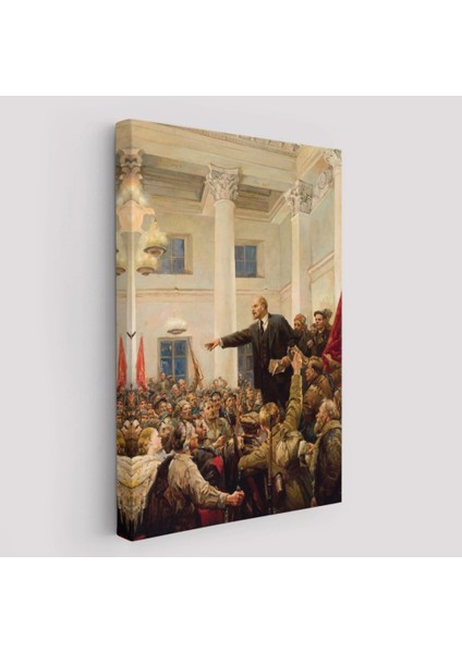 - Lenin Petersburg'da Sovyetlerin Iktidarını Ilan Ediyor TABLO-6169 fiyatları