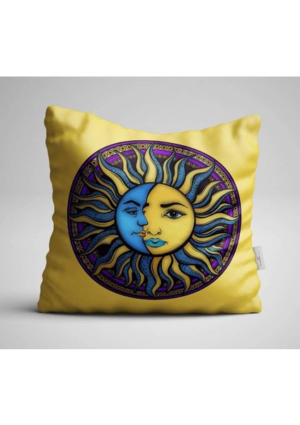 Dijital Baskılı Kırlent Kılıfı 4 Adet 43 x 43