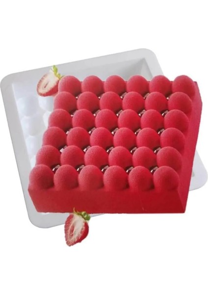 Bubble Profesyonel Silikon Kek Pasta Kalıbı