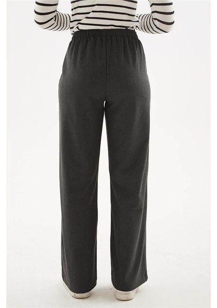 Geniş Paça Pantolon Antrasit indirimleri