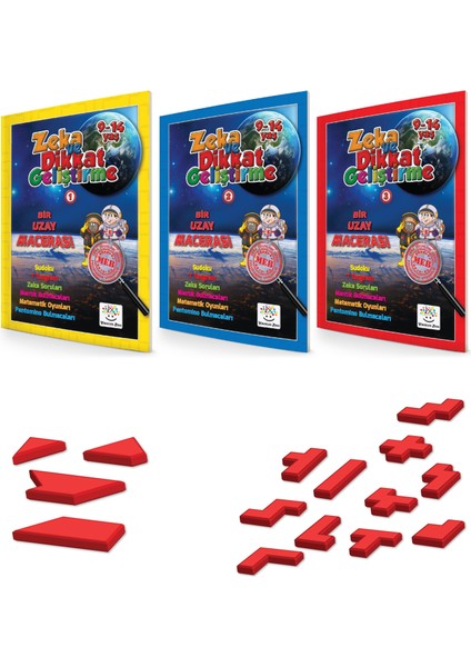 Yayınları Zeka-Dikkat Geliştirme Seti - (9-14 Yaş)
