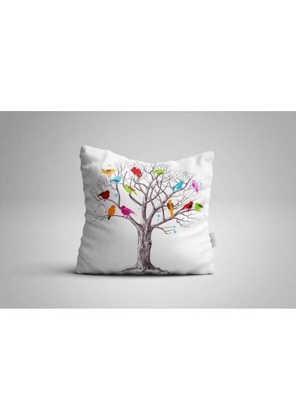 Dijital Baskılı Kırlent Kılıfı 4 Adet 43 x 43