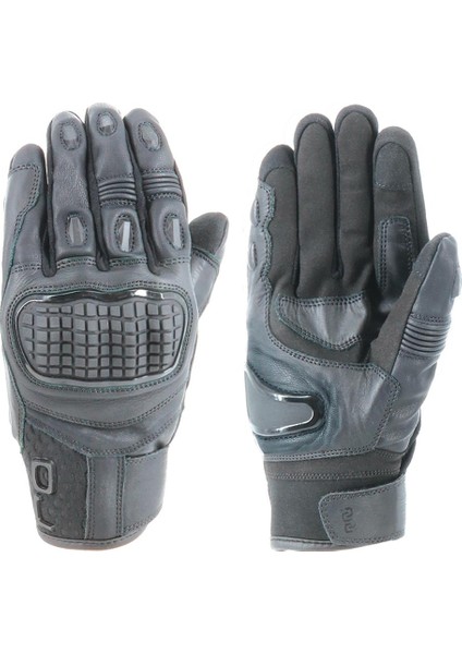 Bad Siyah Korumalı Motosiklet Eldiveni S