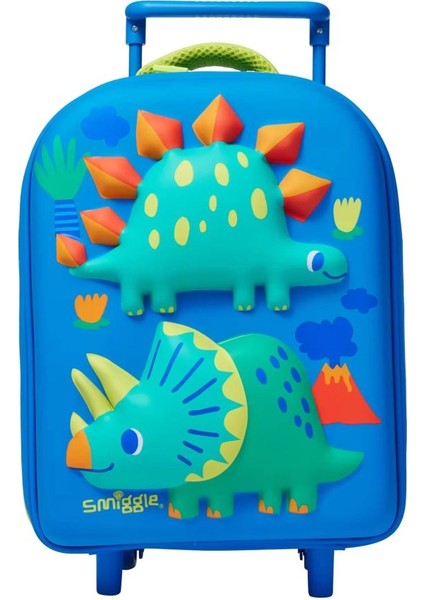 - Glide Teeny Tiny Dino Hardtop Okul ve Seyahat Çantası