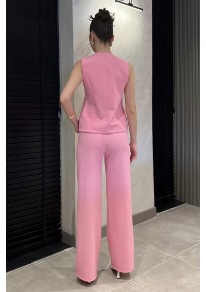 Düğme Detaylı Yelek Pantolon Ikili Takım P-00012581 modelleri