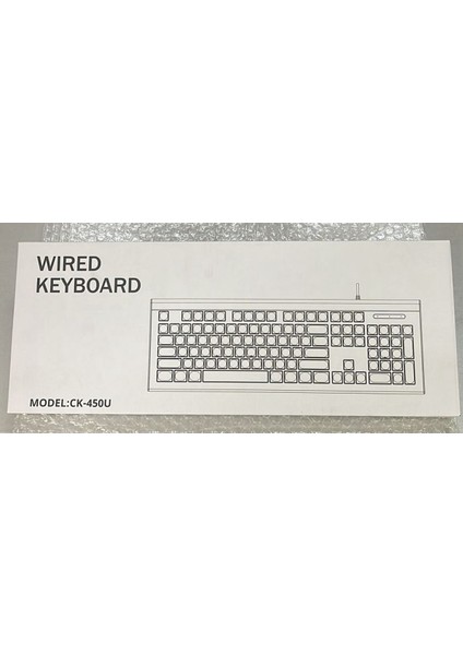 Rusça USB Pc Klavye-Rusıan Keyboard