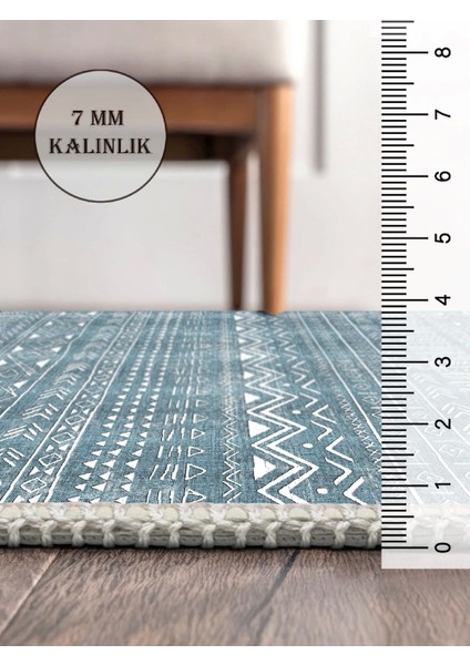 Vintage Desenli Halı, Pamuk Dokuma Pamuklu Taban Dekoratif Halı Kilim 46 fırsatları