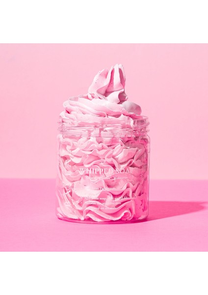 - Pembe Meyveler Besleyici Banyo Çırpılmış Sabun