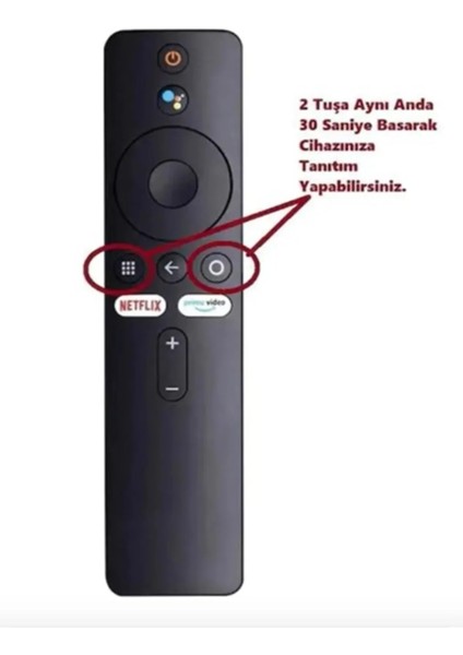 Mi Box S 4K Tv Stick Netflix Prime Video Tuşlu Kumanda
