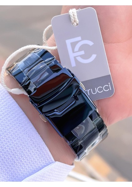 Ferrucci Diesel Kasa Çelik Kordon Iç Kadran Özellikleri Aktif 2 Yıl Garantili Erkek Kol Saati E.FC01 indirimleri