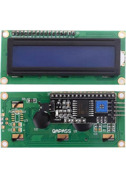2X16 LCD Ekran (I2C Modüllü)