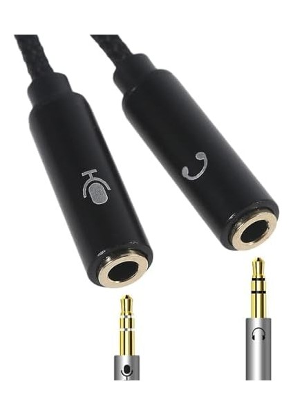 To Ikili 3.5mm Jack Adapter - USB Den Kulaklık ve Microphone Çıkış Almanızı Sağlar - Ses Kartlı Pc Bilgisayar Notebook Uyumlu fiyatları