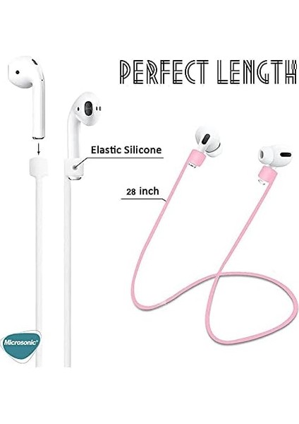 Airpods 4.nesil/anc Manyetik Mıknatıslı Kulaklık Ipi Siyah [airpods 4 ile Uyumlu Kılıf - Siyah]