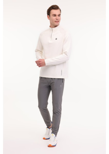 ml Gans 16ELG3034 4pr Kırık Beyaz Erkek Sweatshirt