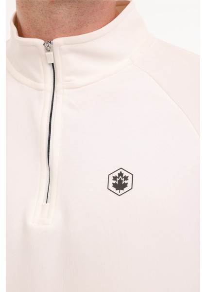 ml Gans 16ELG3034 4pr Kırık Beyaz Erkek Sweatshirt