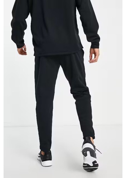 Pro Dri-Fit Fleece Fitness Training Erkek Siyah Eşofman Altı