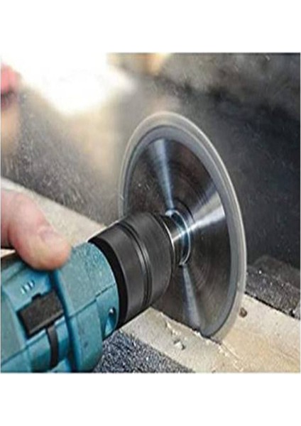 Matkapta Kullanmak Için Daire Testere Aparatı Diskleri ve 3 Adet Disk