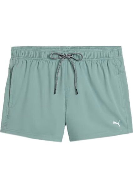 Swım Men Short Length Yeşil Erkek Deniz Şortu