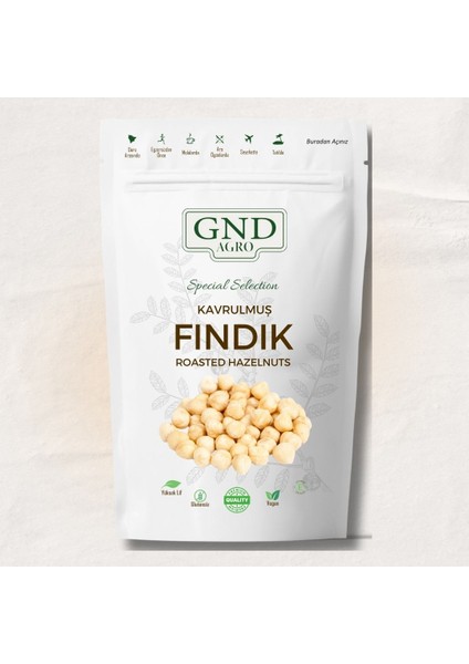 Giresun Kavrulmuş Fındık - Yeni Mahsül - 250 Gr.
