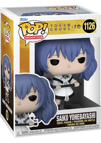 Pop! Tokyo Ghoul: Re Saiko Yonebayashi Vinil Koleksiyon Figürü 9,5 cm