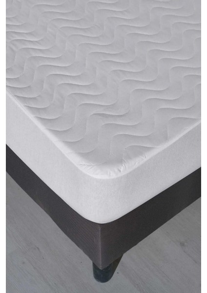 200X200 Kapitoneli Çift Kişilik Sıvı Geçirmez Alez Fitted Geçmeli Yatak Koruyucu