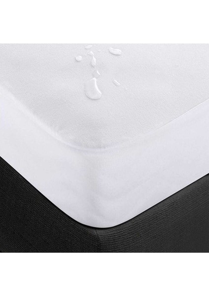 200X200 Kapitoneli Çift Kişilik Sıvı Geçirmez Alez Fitted Geçmeli Yatak Koruyucu