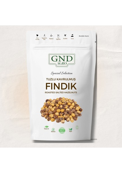 Giresun Tuzlu Kavrulmuş Fındık - Yeni Mahsül - 250 Gr.