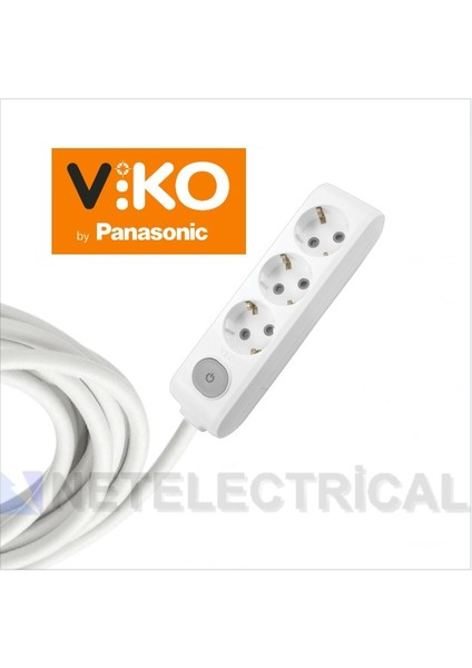 Multi-Let | Üçlü 30 Metre Anahtarlı Topraklı - Çocuk Korumalı Grup Priz - 3'lü, 30 M, (3x2.5 Ttr Tam Bakır Kalın Kablolu) fiyatları