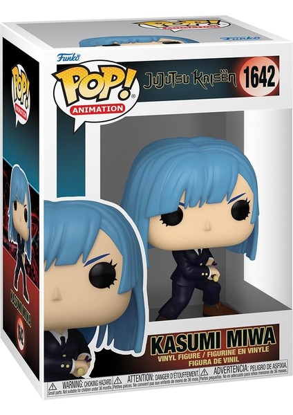 Pop! Jujutsu Kaisen Miwa Kasumi Vinil Koleksiyon Figürü 9,5 cm