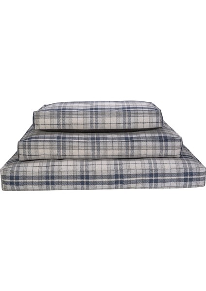 Lima Varius Mavi Kareli Köpek Yatağı S 40X70CM Bstmy