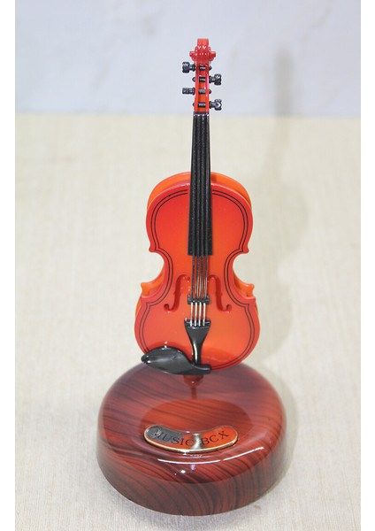 Keman Müzik Kutusu Model 1
