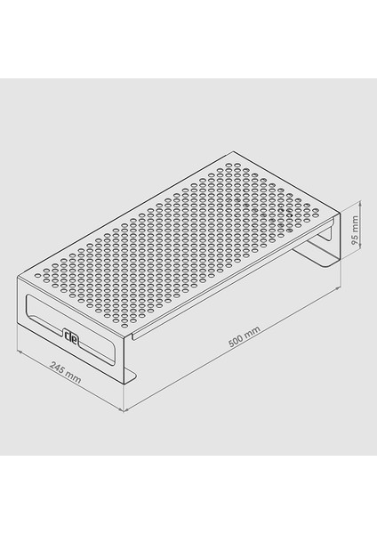 Metal Monitor / Tv / Laptop Yükseltici Stand fırsatları