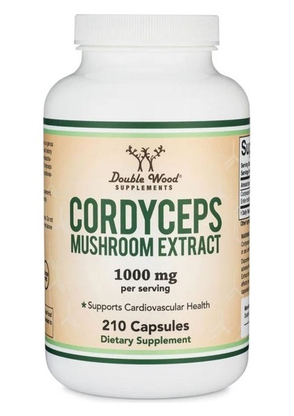 Cordyceps Mushroom - 1000 Mg 210 Kapsül