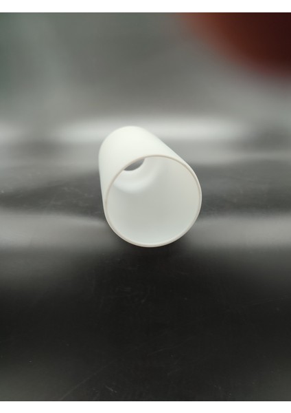 Avize Camı.beyaz Renkte.mum Ampule GÖRE.(E.14)(ÇAP:6.50CM-H:13.50CM)