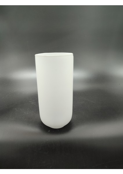 Avize Camı.beyaz Renkte.mum Ampule GÖRE.(E.14)(ÇAP:6.50CM-H:13.50CM)