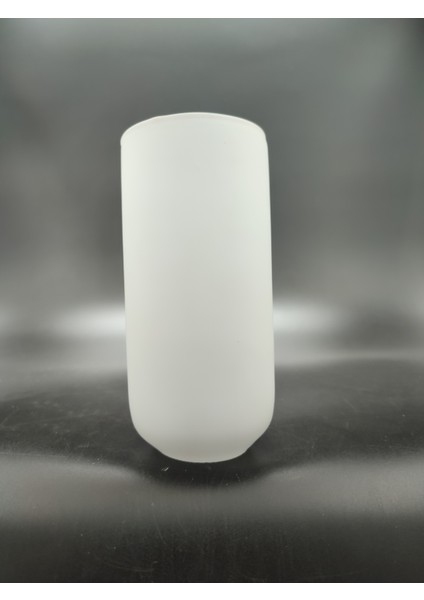 Avize Camı.beyaz Renkte.mum Ampule GÖRE.(E.14)(ÇAP:6.50CM-H:13.50CM)