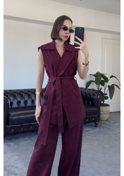 Keten Kuşaklı Takım- Bordo modelleri