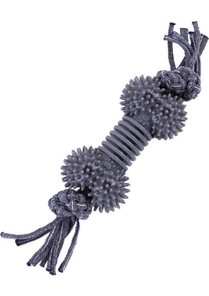 Ipli Tpr Köpek Çiğ. Oyuncağı Dikenli 30CM Dikenli Kemik 30CM Bstmy