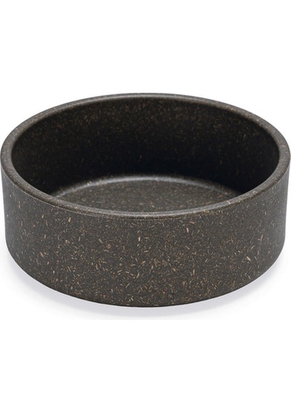 Dbl Köpek Mama Su Kabı, Bambu, Antrasit, 12CM, 300ML Bstmy