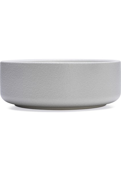 Dbl Köpek Mama Su Kabı, Seramik, Mat Beyaz, 16CM, 800ML Bstmy