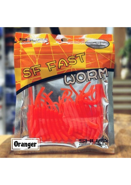 Sf Fast Worm 5.1cm Lrf Silikon Yem fiyatları