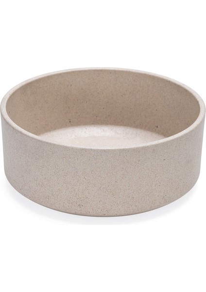 Dbl Köpek Mama Su Kabı, Bambu, Bej, 17CM, 800ML Bstmy