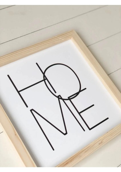 Doğal Ahşap Kenarlı Home Duvar Dekoru Salon Oturma Yatak Çocuk Odası Için Tablo Seti
