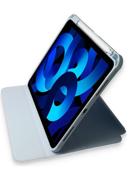Ipad Pro 11 (2021) Kılıf Starling 360 Kalemlikli Tablet Kılıf - Mavi Bstmy