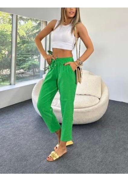 Tensel Kumaş Pantolon