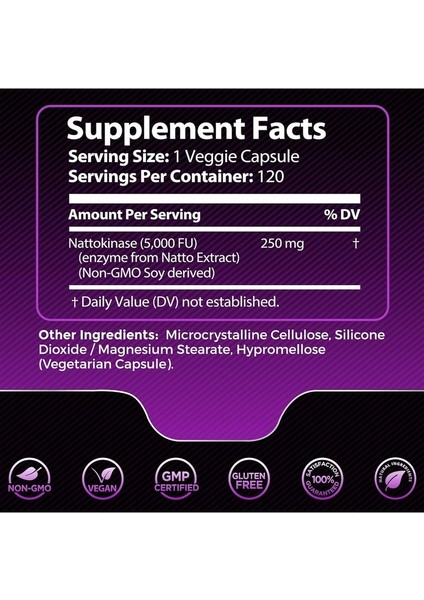 Labsrx Nattokinase 5000 Fu - 120 Veggie Kapsül modelleri